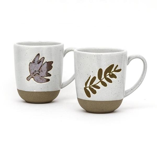 Quality Handmade Harvest Coffee Mug Ceramic Stoneware Mugs Gift With 3D Silk Print for sale