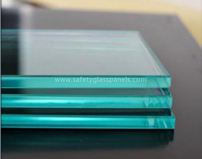 China Patterned Flat Clear Float Glass 12mm For Shop Fronts / Folding Screens for sale