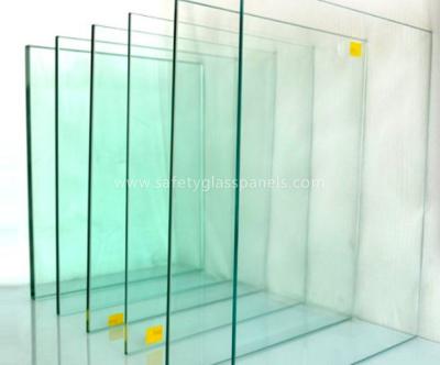 China Annealed Float Laminated Clear Toughened Glass For Table Tops , Storefront Glass Door for sale