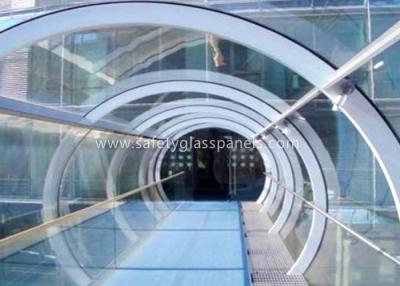 China Green House Tempered / Laminated Safety Glass , Curved  Sheet Glass Panels for sale