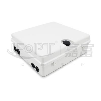 China 2 Input 2 Output ABS Distribution Box 24 Core Fiber Optic Distribution Unit for sale