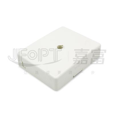 China 2 Core PC ABS Plastic Terminal Box Screw Locking 4 Fiber Splicing Box for sale
