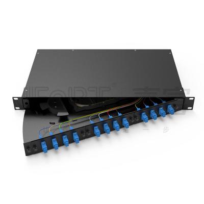 China Fusão giratória de empilhadeira de fibra de revestimento de painel laminado a frio de aço Rack Mount Cabinet à venda