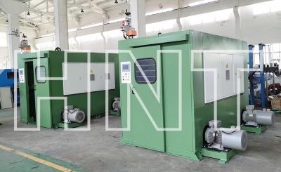 China Auto Take Up Cable Spooling Equipment Wire Coiling Dual Reel for sale