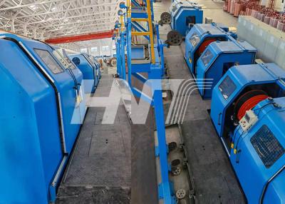 China 6B+12B Concentric Wire Stranding Line For No Back Twist Stranding And Pressing for sale
