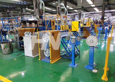 China Electronic Wire XLPE Wire Extrusion Line Wire Insulation Machine With Packing Machine for sale