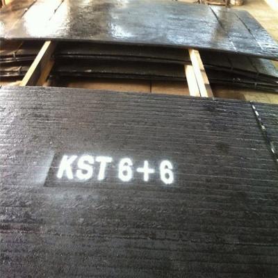 China 1500*3000 / 6+6 Chromium Carbide Overlay Wear Plate Cco Plate Wear Resistant Steel Plate for sale
