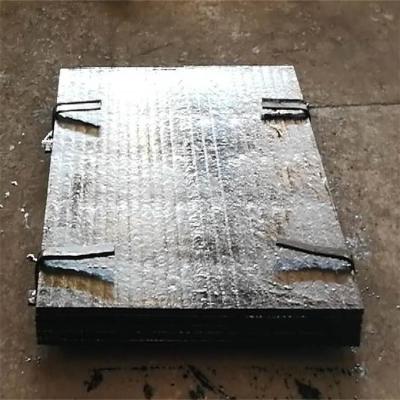 China Composite Wear Plate Dragline Bucket Inside Install Hardfacing Wear Resistant Lining Plate Hardfaced Steel Plate for sale