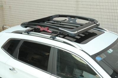 China Tacoma Tundra Black Universal Cargo Luggage Roof Rack Carrier For Suv for sale