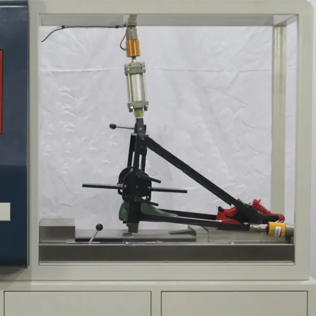 ASTM F609 Footwear Testing Equipment - Operational view