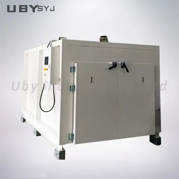 Stability Digital Lab Hot Air Circulation Drying Oven interior view showing stainless steel construction