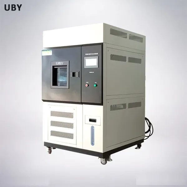 UP-6117 Automotive Materials Environmental Xenon Arc Lamp Accelerated Climate Testing Chamber front view