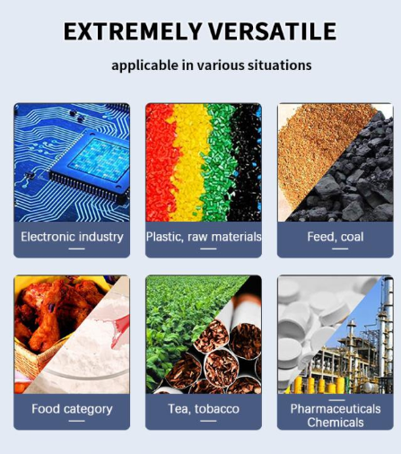 Moisture tester technical diagram and specifications