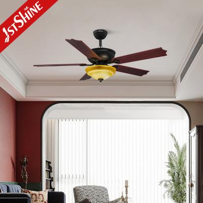 China Low Noise Energy Saving Classical 5 Blades Ceiling Fan Engineering Model For Home for sale