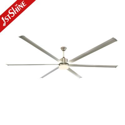 China Industrial Ceiling Fan With Light Big Size High Air Volume Commercial Indoor Dc Motor Fan for sale