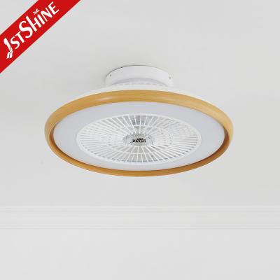 China Smart Control Bladeless LED Ceiling Fan Modern Style DC Motor Dimmable LED Light for sale