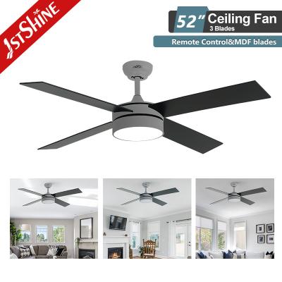 China 6 Speed Remote LED Ceiling Fan For Living Room Pure Copper DC Motor OEM/ODM for sale