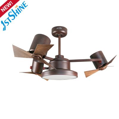 China ABS Plastic Blades DC 360 Degree Rotating Ceiling Fan 44 Inch 5 Speed Choice for sale