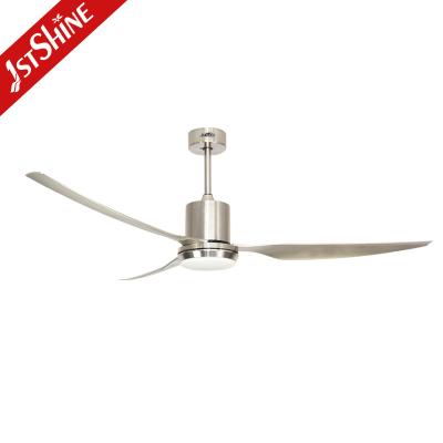 China High Air Volume Ceiling Fan 3 Plastic Blades Led Ceiling Fan With Remote Control for sale