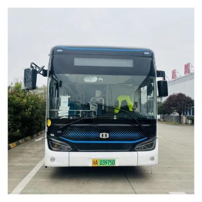 China 12M Low Entrance Battery Electric Bus Driving Range 280km-650km for sale