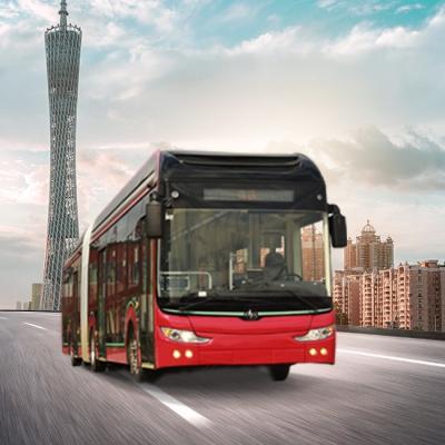 China ABS Tire Urban Zev Bus 45 Seat LiFePo4 New Energy City Tour Bus 18m for sale