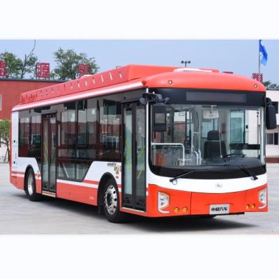 Chine le passager électrique d'autobus de la batterie 10m fait la navette 69 km/h du kilomètrage 250km à vendre