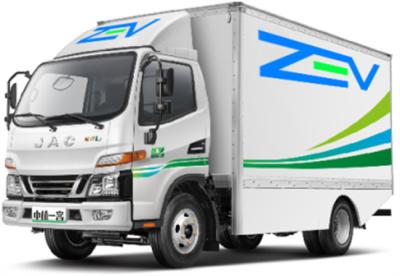 China Modern Long Range Electric Mini Trucks Refrigerated 440km en venta