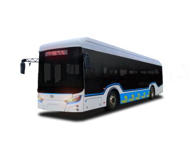 China 10.5m New Energy Electric Tour Bus with Lithium-ion Battery Monocoque Structure. en venta