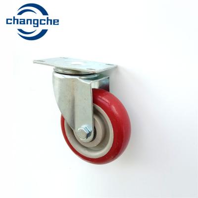 China TPR PP Industrial Transfer Wheels With 10mm Mounting Plate Hole High Load Casters for sale