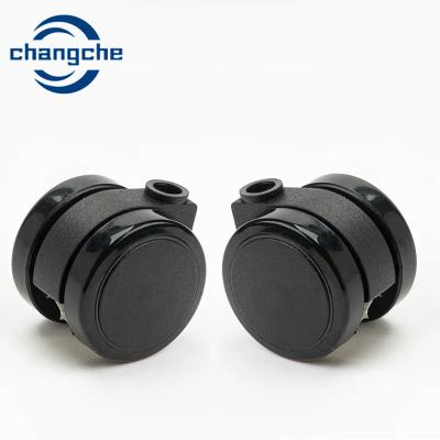 China 31mm Diameter Office Chair Castor Wheels With 25mm Stem Length for sale