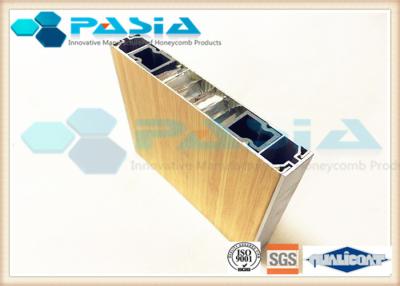 China RHS / C Channel Sealed Aluminum Honeycomb Panels Bus / Train / Subway Body Use for sale