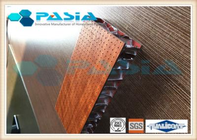 China HPL Attached Honeycomb Curtain Panels , Lightweight Furniture Panels Anti Bacterial for sale