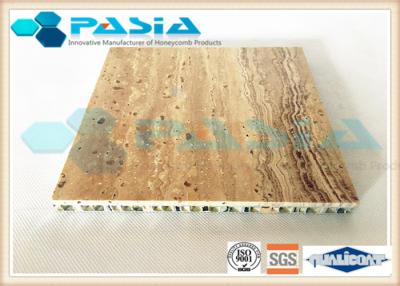 China High Strength Honeycomb Stone Panels , Commercial Ceiling Panels Anticorrosive for sale