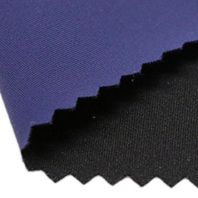 中国 Four Sided Elastic Fabric Bonded TPU And Rocking Velvet Waterproof Breathable Outdoor Polyester Fabric 販売のため