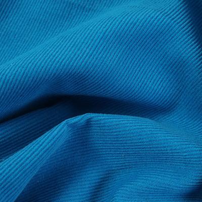 China 28 Wale 90% Cotton Corduroy Fabric 10% Spandex Thin Strip Without Stretch for sale