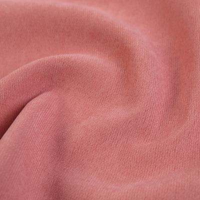 中国 Stretch Twill Velvet Polyester Woven Polyester Twill Fabric For Trouser Dress 販売のため