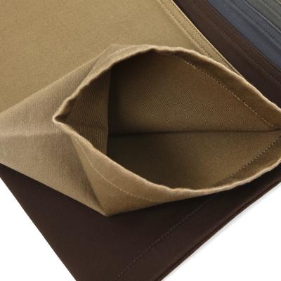 中国 321GSM Stretch Double Layer Twill Cotton Fabric For Clothing Material 販売のため
