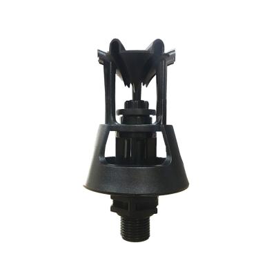 China Alto ángulo Mini Plastic Wobbler Sprinkler Head con conexión del hilo de M NPT del 1/2” en venta