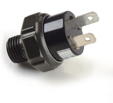 China Black Pneumatic Air Pump Fittings / Plastic 12v air compressor pressure switch for sale