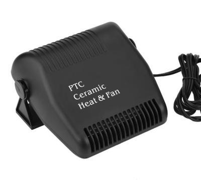 China 150w 12v Mini Portable Car Heaters Electric Black Color Long Working Life for sale