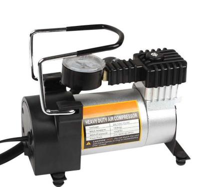 China Mini Small Metal Air Compressor 140PSI  With Watch Provide OEM Service for sale