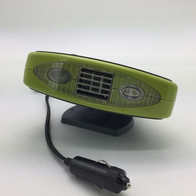 China Green Portable Car Heaters Auto Fan Heater Two Switch With Pic Heating Element for sale