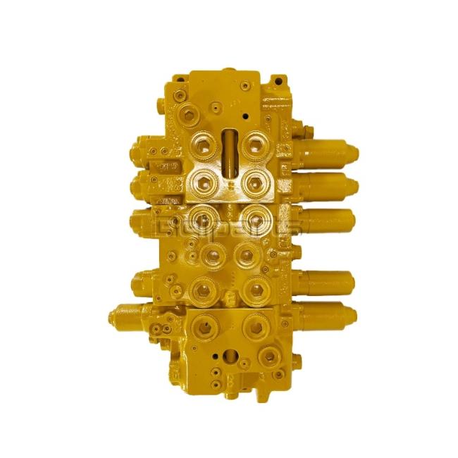 SK200 main control valve assembly view 3