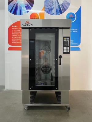 China Yasur diez bandejas Oven For Bakery rotatorio eléctrico de las bandejas 18X26” en venta
