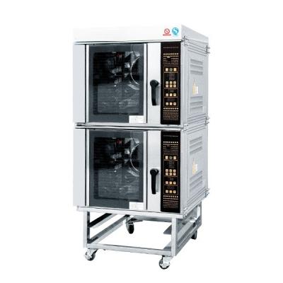 China Yasur Ten Trays Air Fryer Convection Oven 40X60cm 2X9.5Kw Cookie Croissant Tars for sale