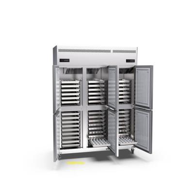 China 45 Tray Imperial Commercial Upright Freezer Six Door 220v Restaurant Stand Up Freezer for sale