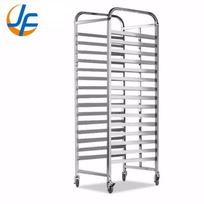 China Roll in Stainless Steel Baking Tray Trolley Bun Pan Rack - 20 Pan for sale