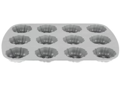 China 12 Mold Non Stick Aluminium Muffin Pan For Foodservice NSF Compartment Bundtlette Commercial Grade for sale