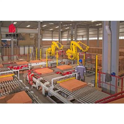 China Brick Making Machinery VP Fully Automatic Mud Vacuum Extruder Hollow Red Clay Brick Making Machinery for sale