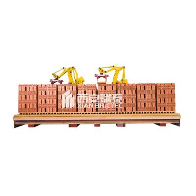 China Fully Automatic Brick Stacking Robot Improves Brick Factory Efficiency for sale